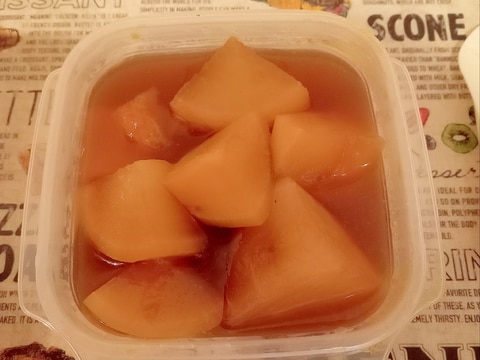 大根の甘辛煮